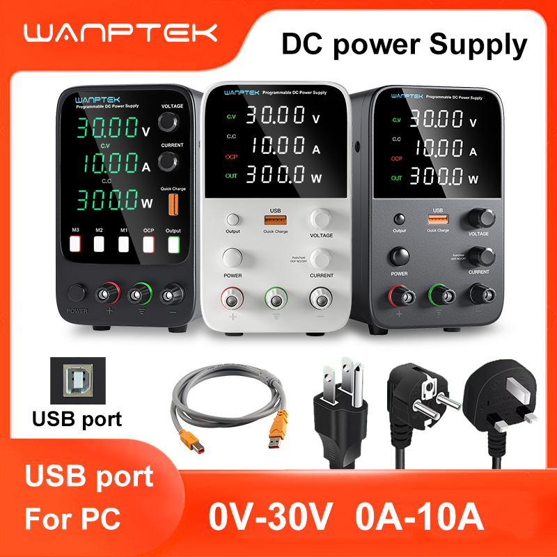 Programmable Dc Power Supply 60V 5A - Wanptek Laboratuvar Güç Kaynağı 30V 5A