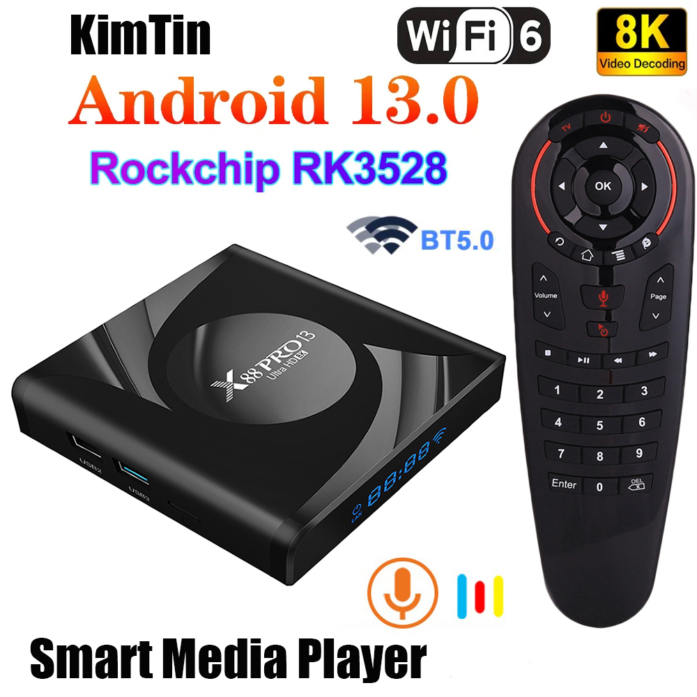 Radxa Rock 5B 16Gb - Google Voice Assista TV Kutusu Android