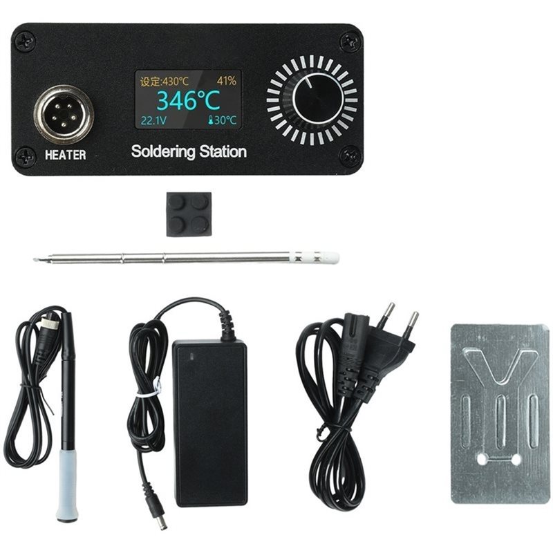Soldering Station T12 Oled - B23B T12 Ev Tamirleri İçin Lehimleme