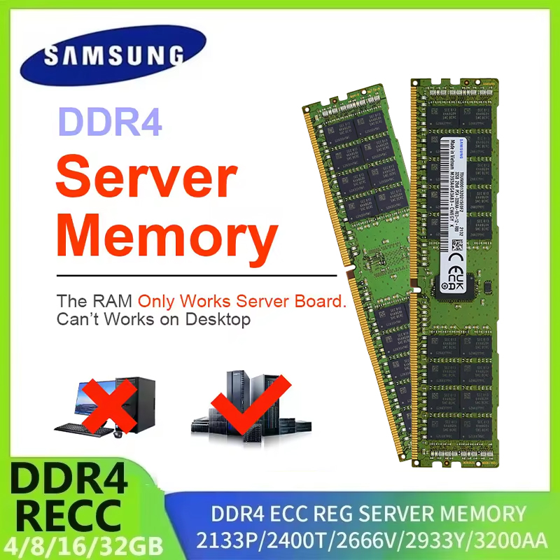 Khadas Vim4 8Gb - SAMSUNG Sunucu Belleği DDR4 Ram 16GB