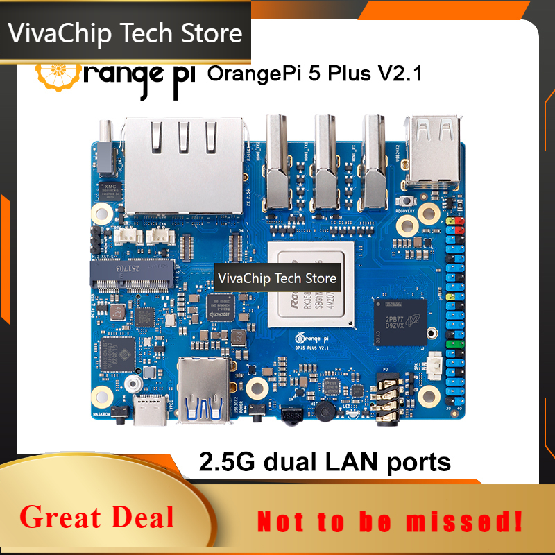 Orange Pi 5 Plus 16Gb - VivaCTOrange Pi 5 Plus V2.1 Sürüm