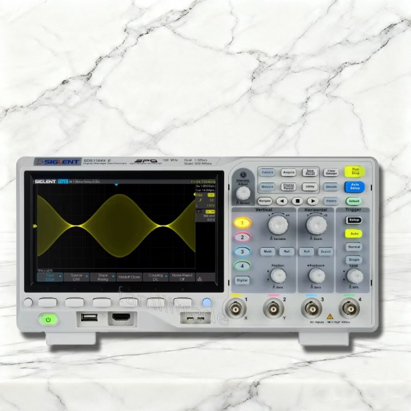 1PC SIGLENT SDS1104X-E 100MHz  - Digital Storage Oscilloscope 100Mhz 4Ch incelemesi ve fiyatı