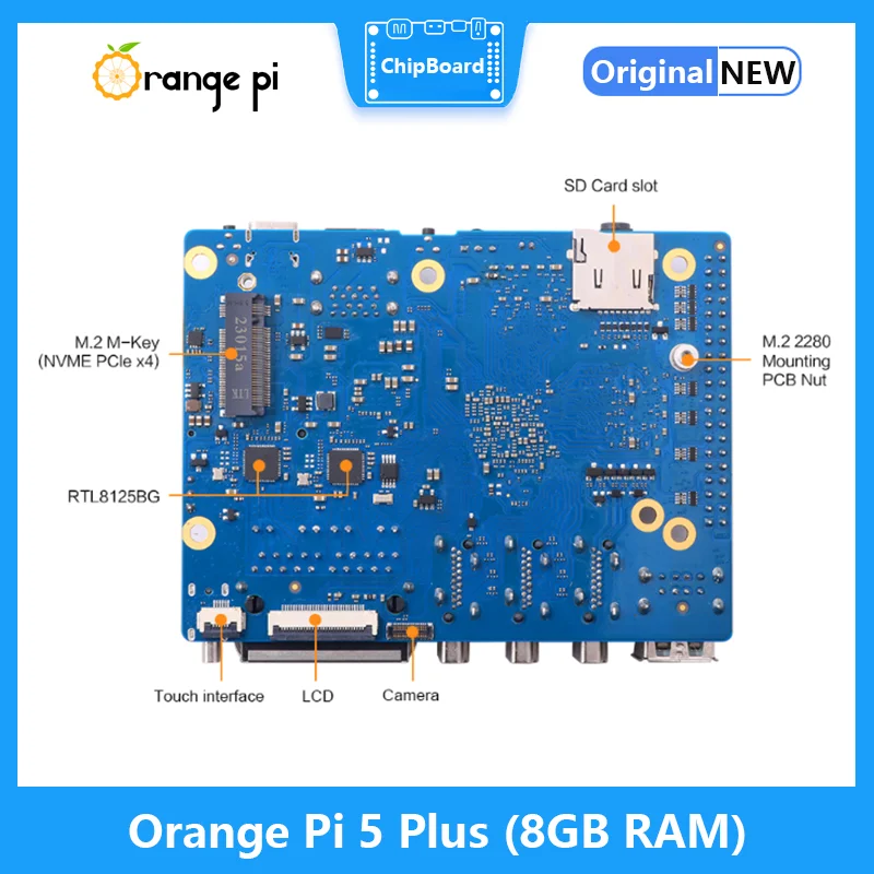 Orange Pi 5 Plus 8 GB RAM RK35 - Orange Pi 5 Plus 16Gb incelemesi ve fiyatı