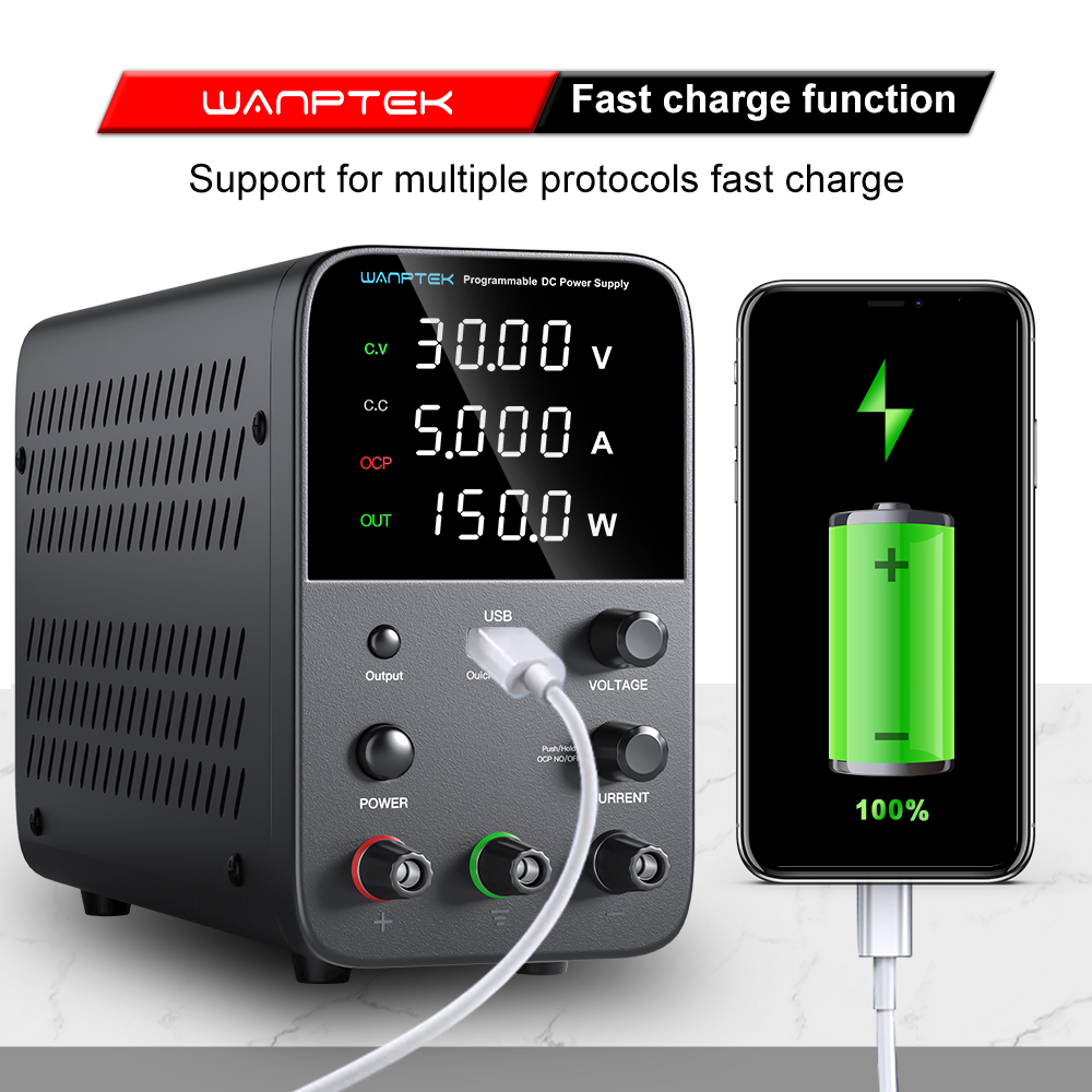 Wanptek Laboratuvar Güç Kaynağ - Programmable Dc Power Supply 60V 5A incelemesi ve fiyatı