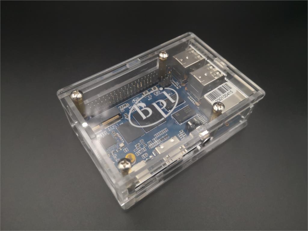 BPI M5 BPI M4 Akrilik kasa Muz - Banana Pi Bpi-M5 incelemesi ve fiyatı