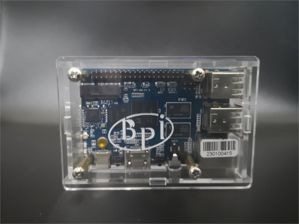 BPI M5 BPI M4 Akrilik kasa Muz - Banana Pi Bpi-M5 incelemesi ve fiyatı
