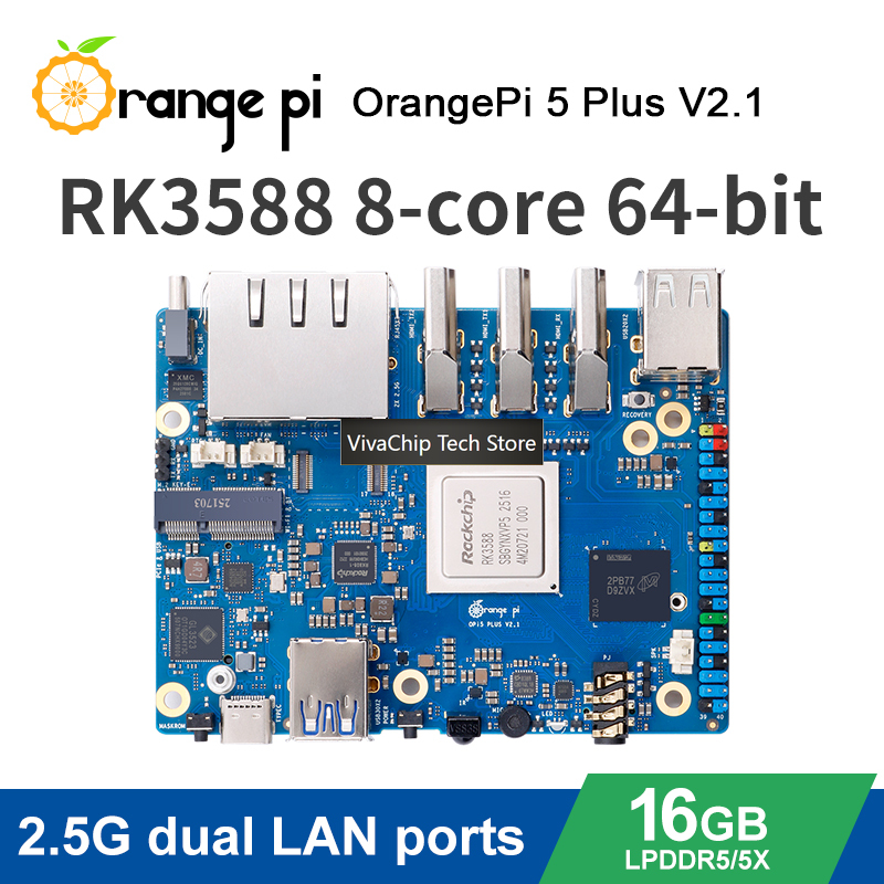 VivaCTOrange Pi 5 Plus Mini PC - Orange Pi 5 Plus 16Gb incelemesi ve fiyatı